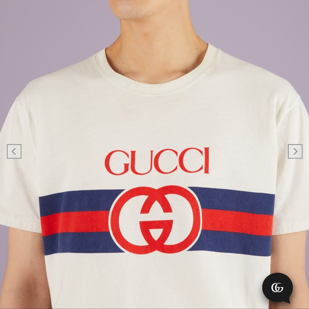 Authentic Gucci Interlocking G Print T-Shirt - image 8